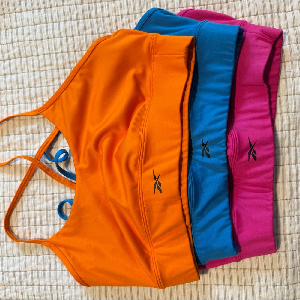 Reebok Vibrant Sports Bra Trio